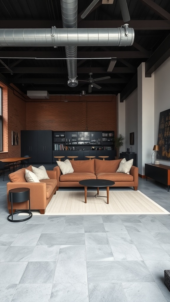 urban loft with open space